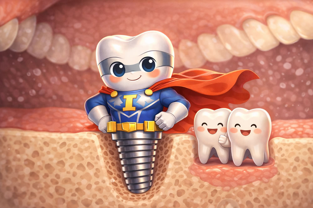 インプラントは残っている歯を守るための救世主！