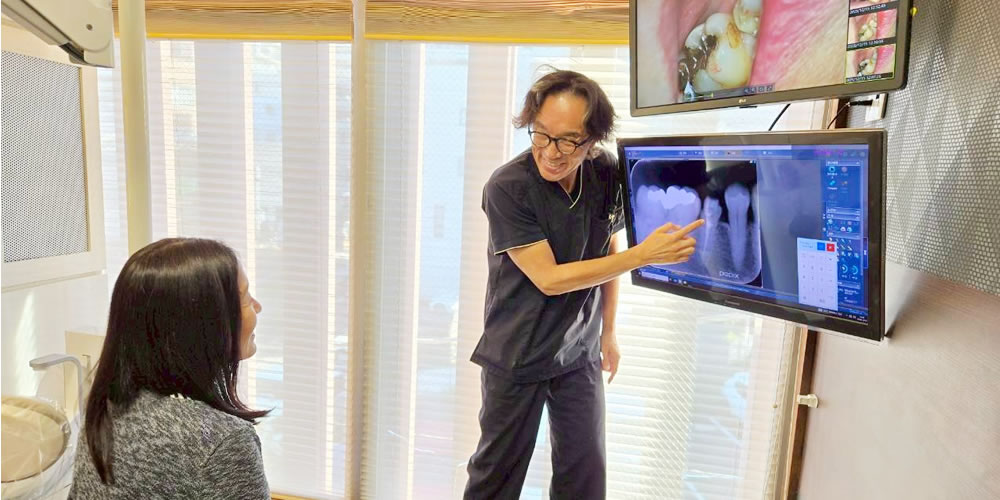 井上歯科医院ではすぐに抜歯やインプラント手術を決定しません
